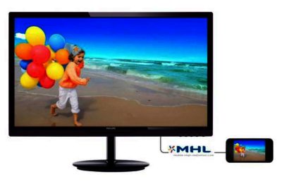 Philips 28 Inch Wide Vale VGA Monitor with Speakers Philips 28 Inch Wide Vale VGA Monitor with Speakers